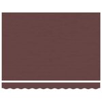 vidaXL Auvent rétractable automatique marron 300x250 cm