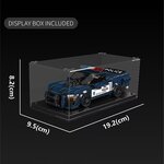 Mould King 27090 - Police-Shelby GT500 + Vitrine