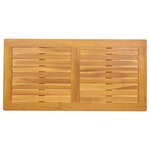 vidaXL Plateau de table Marron 100 x 50 x 2 cm Bois d'acacia massif