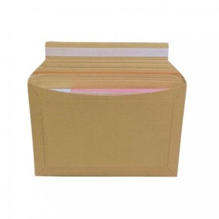 25 Pochettes, enveloppes CARTON avec bande adhésive : 35 x 45 cm