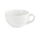 Tasses à cappuccino blanches 284ml olympia - vendues par 12 -  - porcelaine