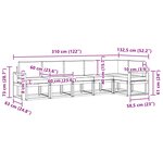 vidaXL Ensemble de canapés d'extérieur 6 pc Blanc et crème Polyester