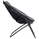 Bo-Camp Chaise de camping Silvertown Gris