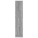 vidaXL Armoire apothicaire sonoma gris 30x41x144 5cm bois d'ingénierie