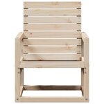vidaXL Chaise de jardin 57 5x63x76 cm bois de pin massif