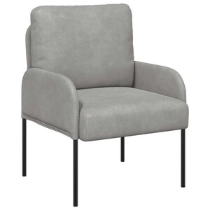 vidaXL Canapés avec coussin 55cm Gris clair Contreplaqué