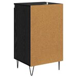 vidaXL Buffet Chêne noir 40 x 35 x 70 cm Bois d'ingénierie
