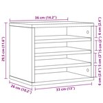 Organisateur armoire de bureau 36 x 26 x 29 5 cm gris béton 02_0043553