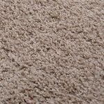 Vidaxl tapis shaggy à poils longs beige 140x200 cm