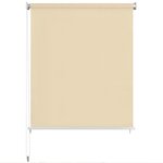 vidaXL Store roulant d'extérieur 240 x 230 cm Couleur crème