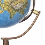 Globe terrestre lumineux sur pied ø 37 cm - sylvia blue