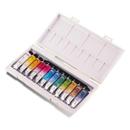 Boite Voyage - La Petite Aquarelle - 12 tubes 10 ml