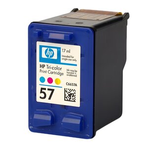 Cartouche d'encre authentique HP 57 Couleur - programme SECOND