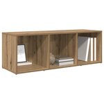vidaXL Ensemble meuble TV Marron 72 x 35 x 37 cm Bois d'ingénierie