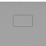 vidaXL Receveur de douche SMC Gris 120x70 cm