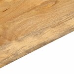 vidaXL Dessus de table 110x50x2 5cm rectangulaire bois massif manguier