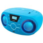 Bigben interactive cd61blusb lecteur de cd lecteur cd portable bleu