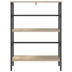 vidaXL Étagère Chêne Sonoma 60 x 29 5 x 81 cm Bois d'ingénierie