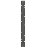 vidaXL Pieds de table à manger en forme de V 2 pièces Anthracite 100 x (72-73 3) cm Acier
