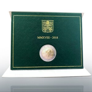 2 Euros Commémo. 2018 BU (FDC) - 50 ans Mort Padre Pio