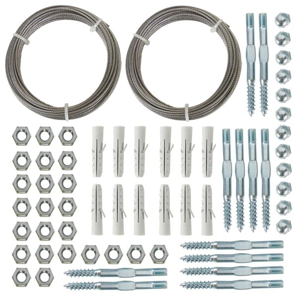 Nature Ensemble de treillis métallique pour plantes grimpantes 2 Pièces