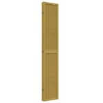 vidaXL Cloison de séparation 6 panneaux marron bois paulownia massif