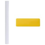 vidaXL Film de fenêtre auto-adhésif Rayures dépolies 45 x 1000 cm PVC