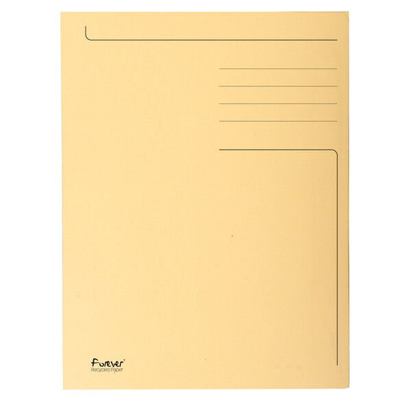 Chemise Imprimée 3 Rabats Format FOLIO FOREVER 280g Bulle EXACOMPTA