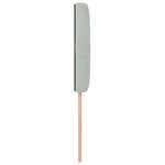 Cabeza de lit vidaXL Cristales Botón Tapizado Gris clair 90 cm Velours