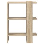 vidaXL Étagère Chêne Sonoma 52 x 25 x 71 5 cm Bois d'ingénierie