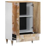 vidaXL Buffet 60x33 5x100 cm bois de manguier massif