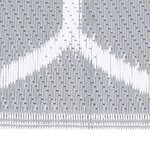 vidaXL Tapis d'extérieur ARAKIL Gris 80x250 cm PP