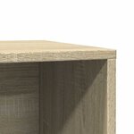 vidaXL Meuble de bac à litière pour chat chêne sonoma bois ingénierie