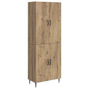 vidaXL Ensemble de Meubles 2 Pièces 66 x 34 5 x 89 5 cm Bois d'ingénierie