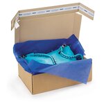 Boîte postale carton brune avec fermeture adhésive  31x22x10 cm (lot de 20)