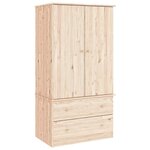 vidaXL Garde-robe ALTA 90x55x170 cm bois massif de pin