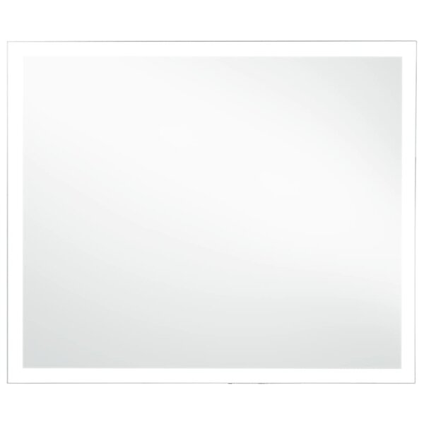 vidaXL Miroir mural à LED pour salle de bains 80x60 cm