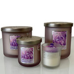 Bougie ellipse 2 mèches heart and home jardin secret