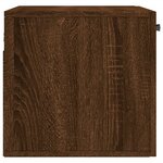 vidaXL Armoire murale Chêne marron 60x36 5x35 cm Bois d'ingénierie