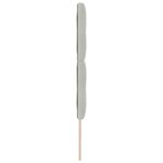 vidaXL Lampe de Tête de Lit LED Gris Clair 100 cm Velours