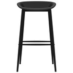 vidaXL Ensemble de bar 5 Pièces Noir