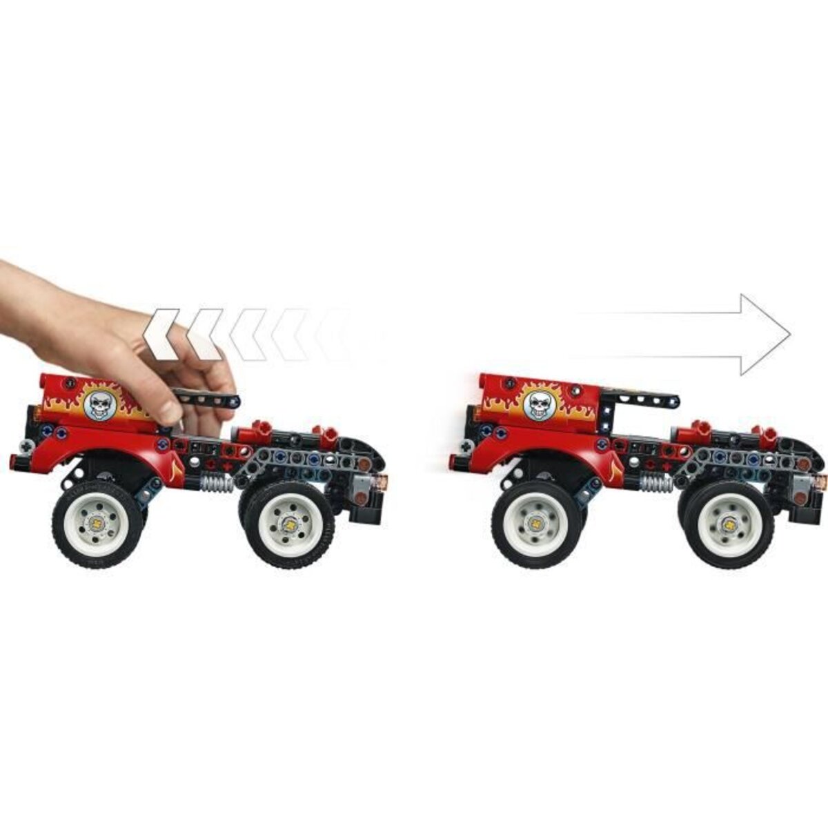 LEGO Technic - Le Spectacle de Cascades du Camion et de la Moto - 42106 -  En stock chez