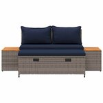 vidaXL Ensemble de canapés d'extérieur 4 -Seater 4 pc 55 x 30 x 39 cm