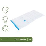 Pack and Move - Lot 4 Housses Rangement Sous Vide - Taille XL 70 x 100 cm - Sac de Compression - Couettes  Oreillers - Gros Format - Fermeture Zip