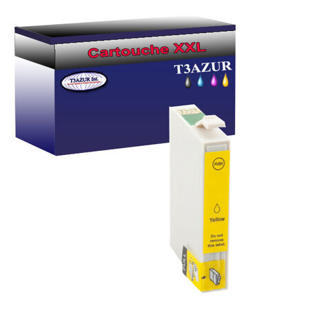 Cartouche Compatible pour Epson T0964 (C13T09644010) Jaune - T3AZUR