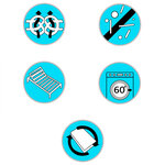 vidaXL Matelas de sommier à lattes 190x90x20 cm mi-doux tissu