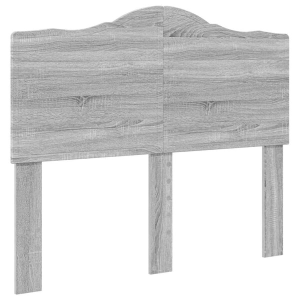 vidaXL Tête de lit Gris Sonoma 120 cm Bois d'ingénierie