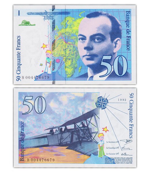 Billet de Collection 50 Francs 1992 France - Saint Exupéry - Neuf - P157a