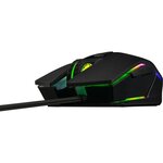 BLUESTORK Illuminated RGB Souris Gaming programmable Kult Radium - 4800 DPI - With Software