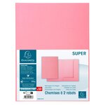 Paquet de 50 chemises 2 rabats SUPER 250 - 24x32cm EXACOMPTA